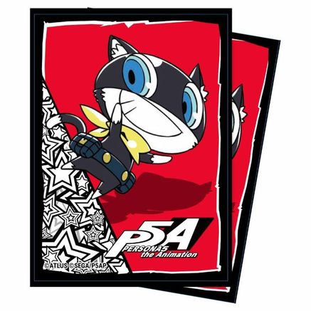 Card Sleeves Morgana Sleeves Persona 5 65 The Animation Deck Protectors 