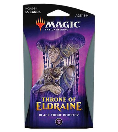 Throne of Eldraine Theme Booster Pack Black