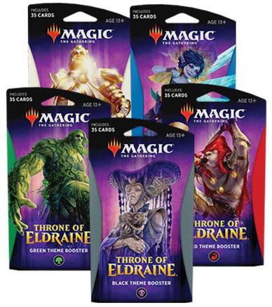 Magic The Gathering Throne of Eldraine Collector Booster Card Pack for sale online 