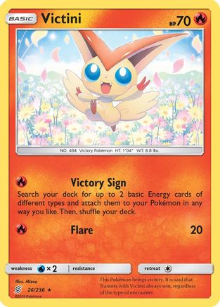 SM - Unified Minds Victini #26