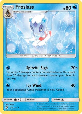SM - Unified Minds Froslass #38