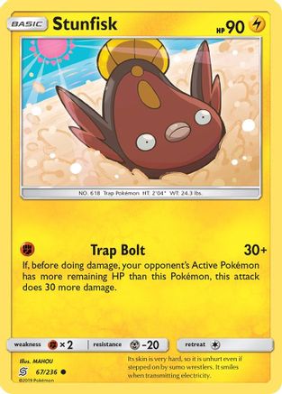 SM - Unified Minds Stunfisk #67