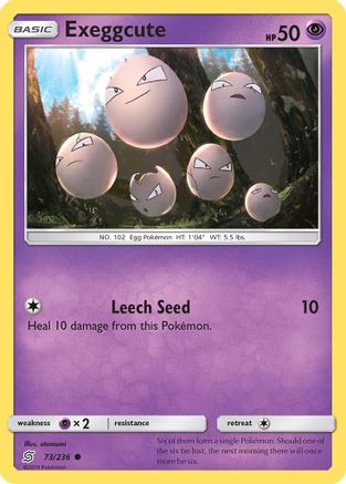 SM - Unified Minds Exeggcute #73