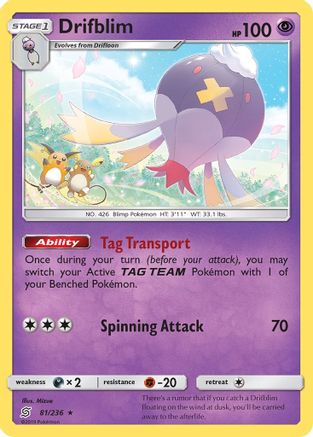SM - Unified Minds Drifblim #81