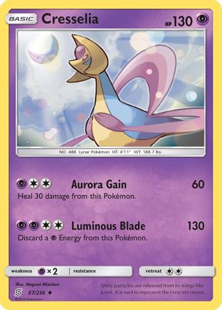 SM - Unified Minds Cresselia #87