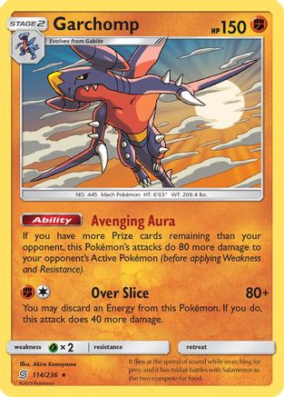 SM - Unified Minds Garchomp #114