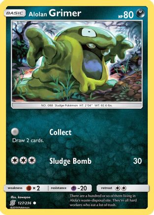 SM - Unified Minds Alolan Grimer #127
