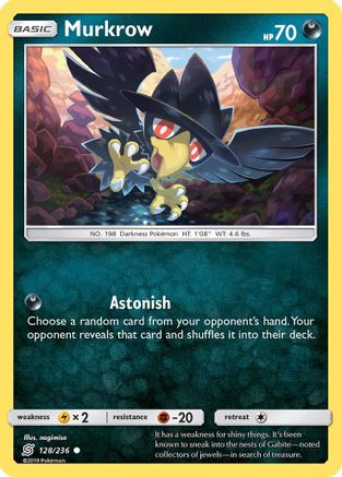 SM - Unified Minds Murkrow (128) #128