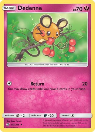 SM - Unified Minds Dedenne #145