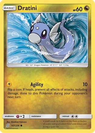 SM - Unified Minds Dratini (147) #147