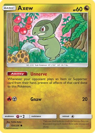 SM - Unified Minds Axew #154