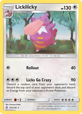 SM - Unified Minds Lickilicky #162