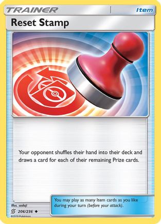 Reset Stamp Secret Rare Unified Minds Pokémon TCG Online PTCGO CARD FAST!! 