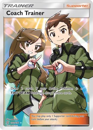 SM - Unified Minds Coach Trainer (Full Art) #233