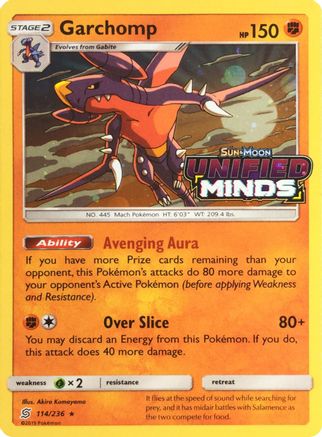 Miscellaneous Cards & Products Garchomp - 114/236 (Cosmos Holo) #114
