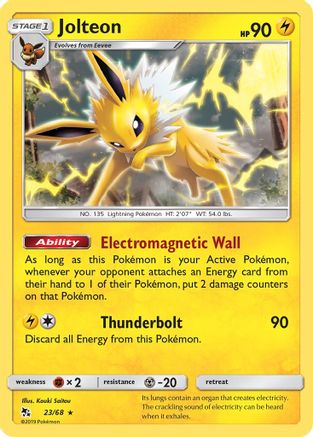 Hidden Fates Jolteon #23