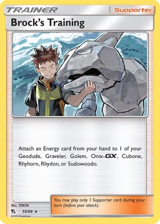 Hidden Fates Brock's Training #55