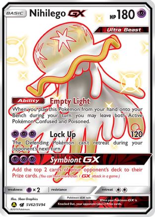 I pulled this Nihilego GX, but it looks weird. : r/PokemonTCG