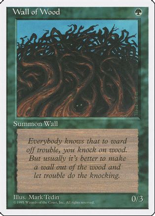 Wall of Wood