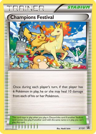 XY Promos Champions Festival (2015) #XY91