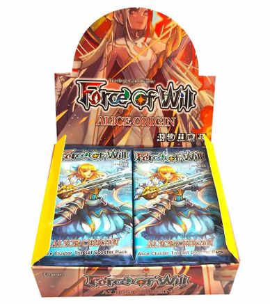 Force Of Will Alice Origin III Booster Box Sealed In hand! English 