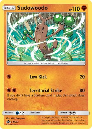 SM Promos Sudowoodo #SM207