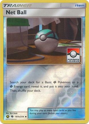 League & Championship Cards Net Ball (Pokemon League) #187a