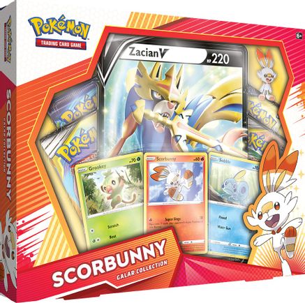 Scorbunny Galar Collection (Zacian)