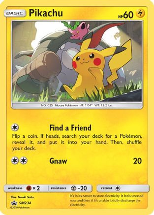 SM Promos Pikachu #SM234