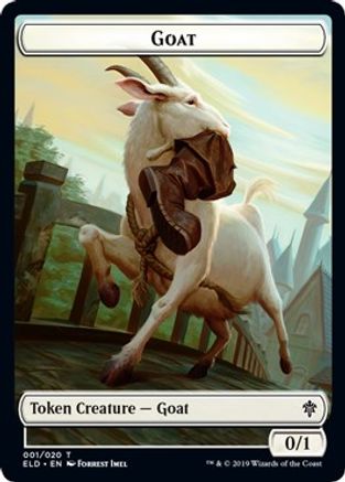Goat // Food (016) Double-Sided Token