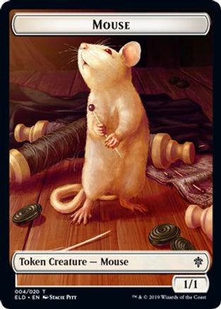 Mouse // Food (018) Double-Sided Token