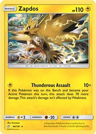 Deck Exclusives Zapdos #040