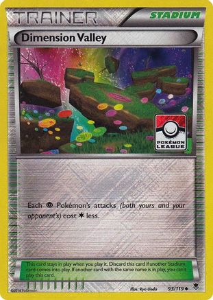 League & Championship Cards Dimension Valley - 93/119 (Pokemon League) #093