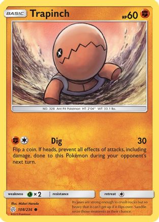 SM - Cosmic Eclipse Trapinch #108
