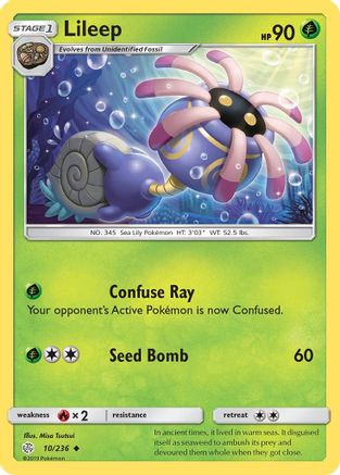 SM - Cosmic Eclipse Lileep #10