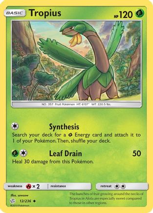 SM - Cosmic Eclipse Tropius #12