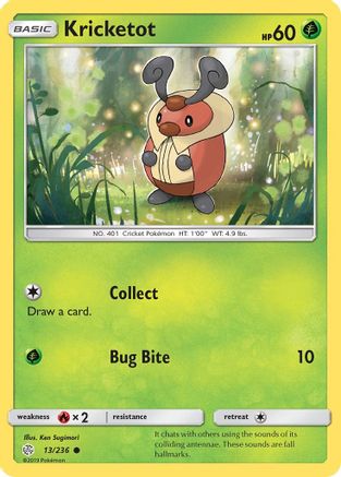 SM - Cosmic Eclipse Kricketot #13