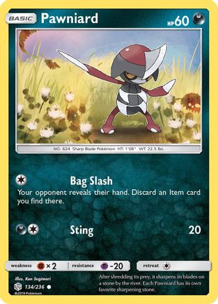 SM - Cosmic Eclipse Pawniard #134