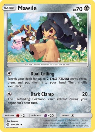 SM - Cosmic Eclipse Mawile #140