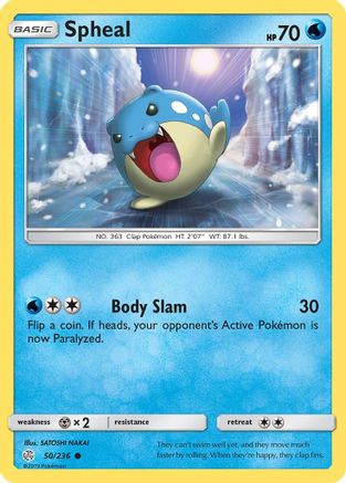 SM - Cosmic Eclipse Spheal #50