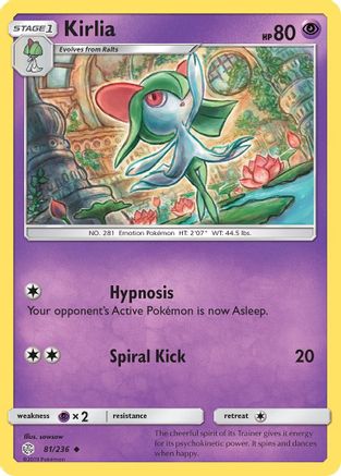 SM - Cosmic Eclipse Kirlia #81