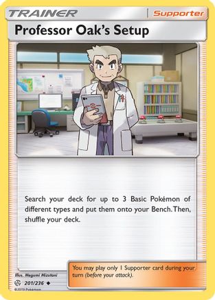 SM - Cosmic Eclipse Professor Oak's Setup #201