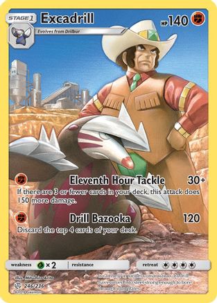 SM - Cosmic Eclipse Excadrill (Secret) #246