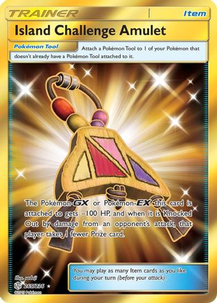 SM - Cosmic Eclipse Island Challenge Amulet (Secret) #265