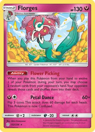 SM - Cosmic Eclipse Florges #152