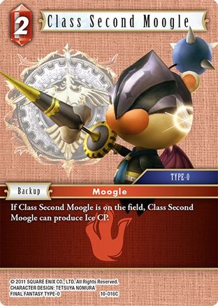 Opus X Final Fantasy TCG Class Eighth Moogle 10-061C 