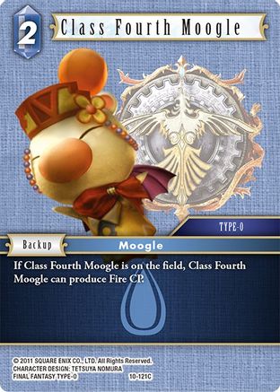 Final Fantasy TCG Opus X Class Eighth Moogle 10-061C 