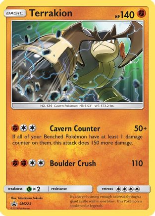 SM Promos Terrakion #SM223