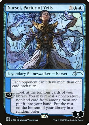Narset, Parter of Veils (Stained Glass) - Secret Lair Drop Series ...