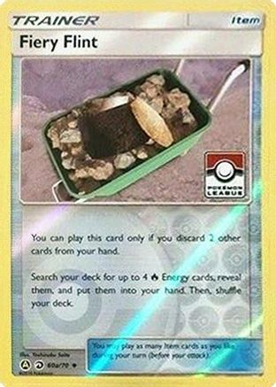 League & Championship Cards Fiery Flint - 60a/70 (Pokemon League) #060a